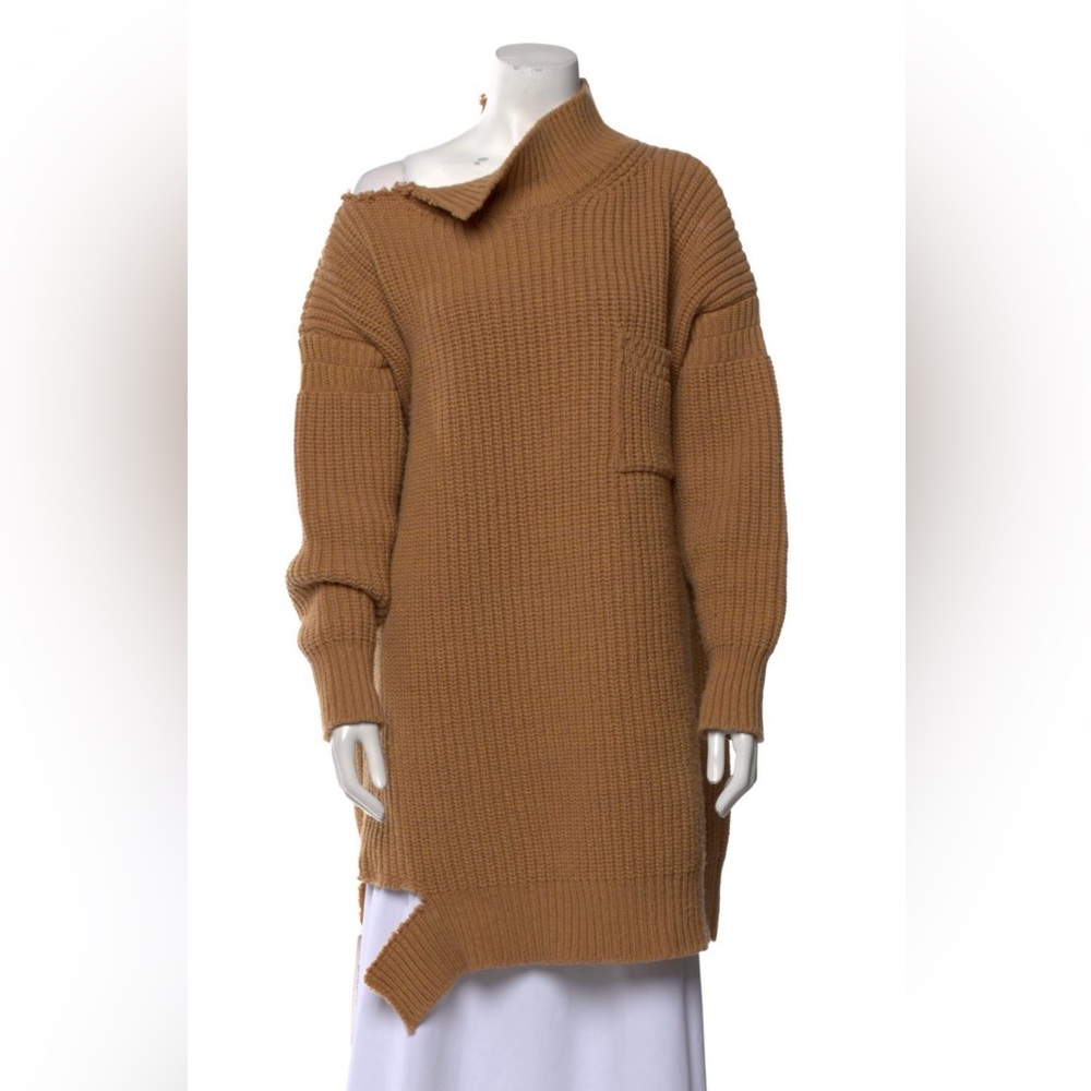 Marni wool asymmetrical Knit Sweater